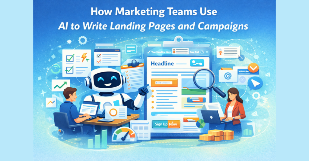 ai landing page copywriting