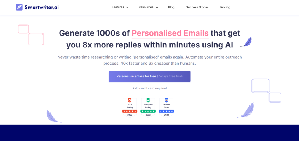 AI email writing tool